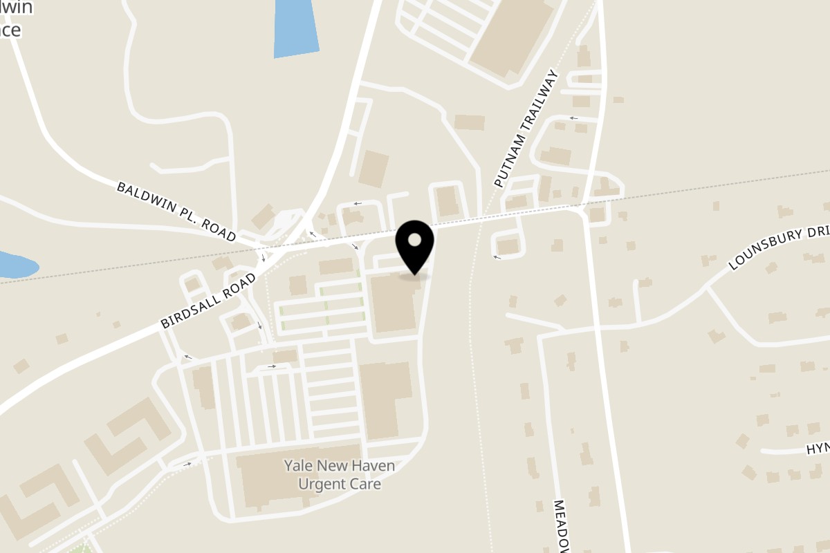 Map showing the location of Peppino's Pizza on 80 US-6 Unit 507 in Baldwin Place